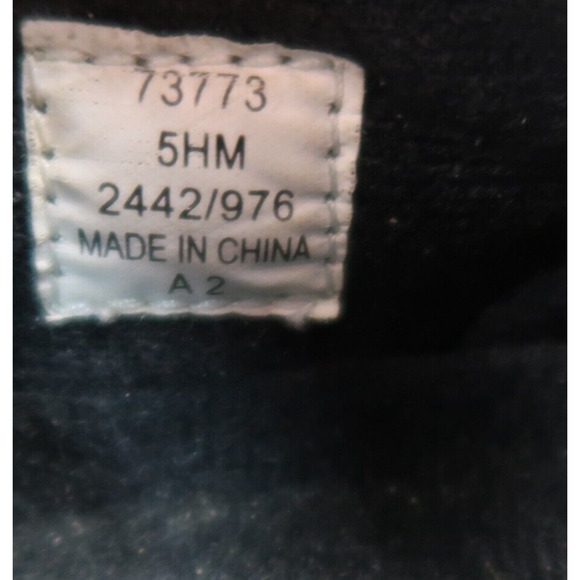 Lands End Shoes Womens 5 Slip On Moc Clog Black Leather Comfort Casual Active - Picture 12 of 12